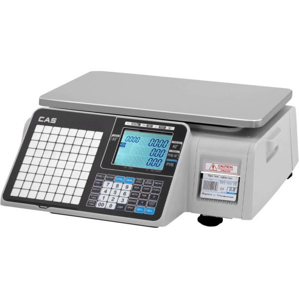 Весы торговые с печатью этикеток CAS CL3000J-15B (TCP/IP) (380x250)