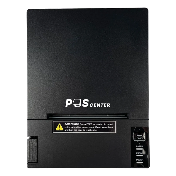 Принтер чеков POScenter RP-80 (80мм, 230 мм/сек, автоотрез, звук.сигнал, USB+LAN) черный