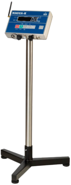 Весы платформенные моноблочные МАССА-К 4D-PM-10/10-3000-AB(RUEW) (1000х1000)